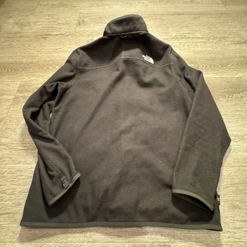 The North Face Jacket Mens L Black Fleece 100 Glacier Circular Design Gorpcore